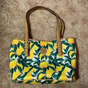 LIKE NEW Giani Bernini Saffiano Lemon Tote